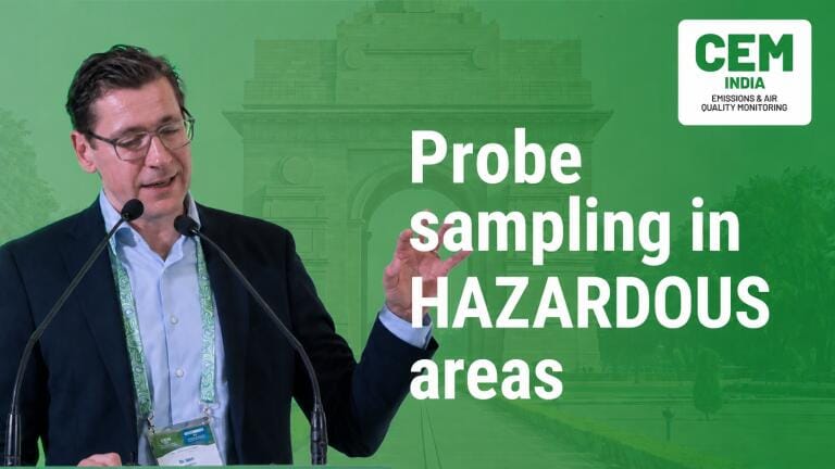 Probe sampling under extreme conditions in hazardous areas